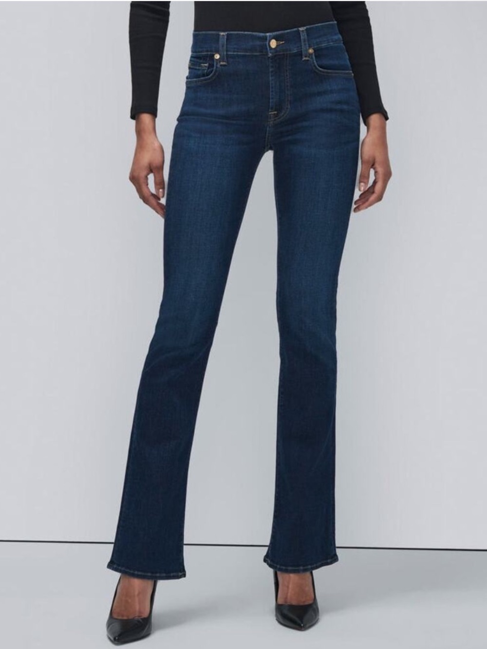 7 For All Mankind Kimmie Bootcut Jeans Dark Wash Size 29
